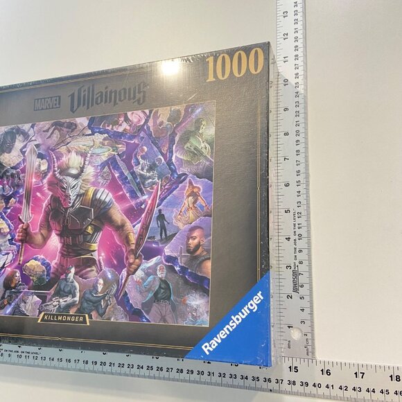 Marvel Villainous Killmonger 1000-Piece Puzzle By Ravensburger New Sealed NEW - Picture 13 of 15